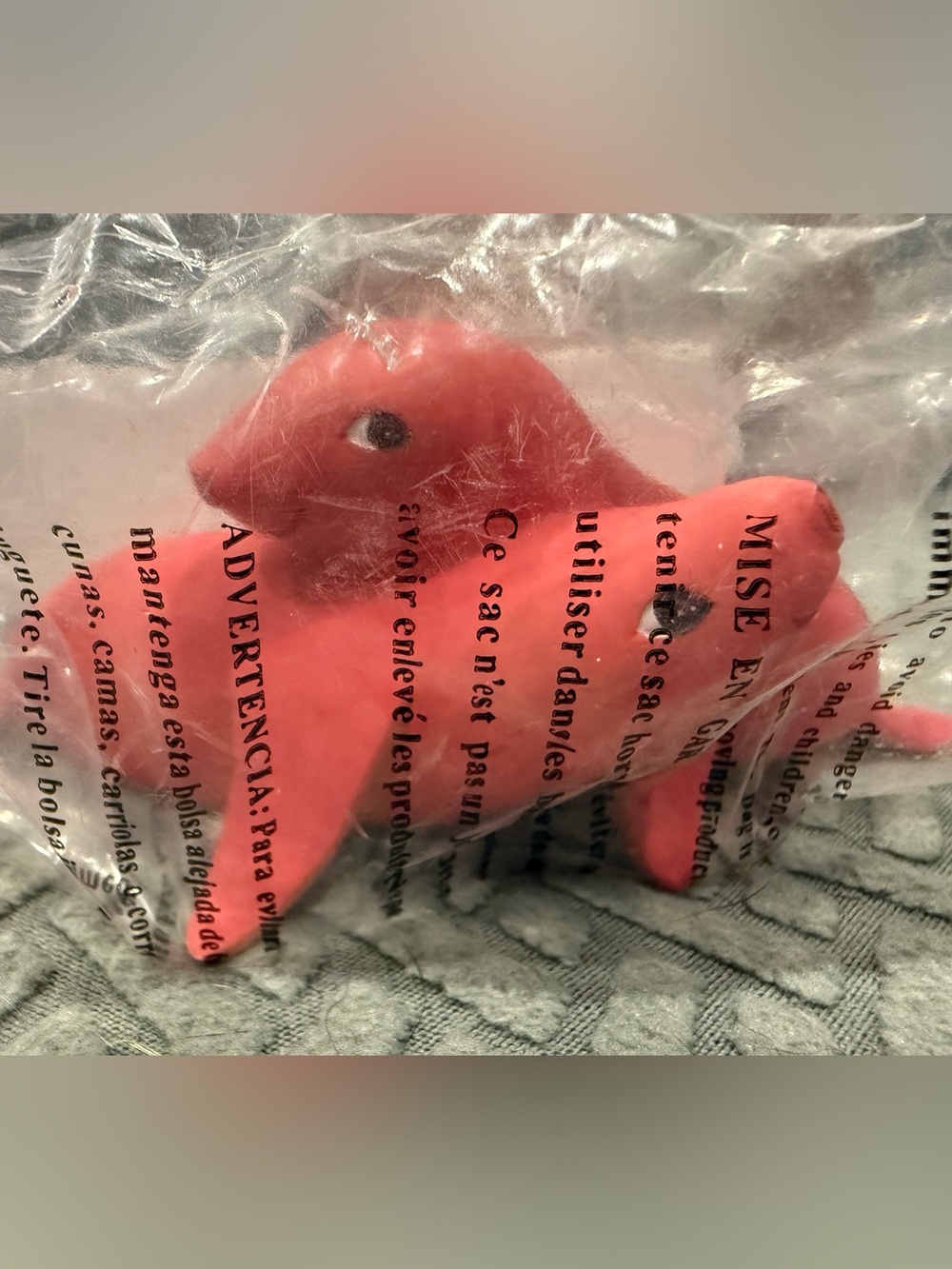 Enesco Home Grown Sealed With A Kiss Sweet Potato Seal Figurine Pink Resin 2012